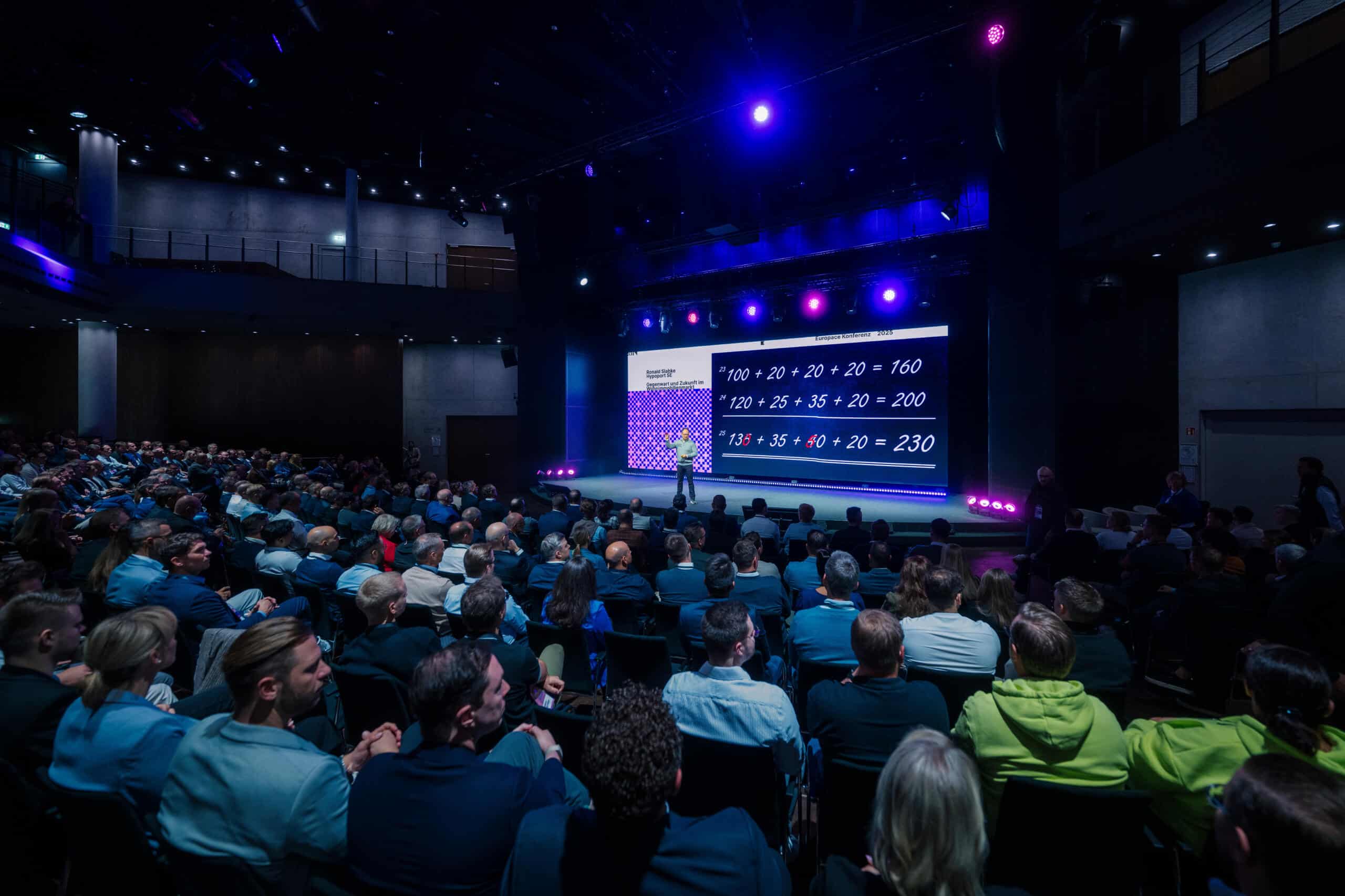 Europace Konferenz – EPK43. Vortrag von Hypoport-CEO Ronald Slabke.